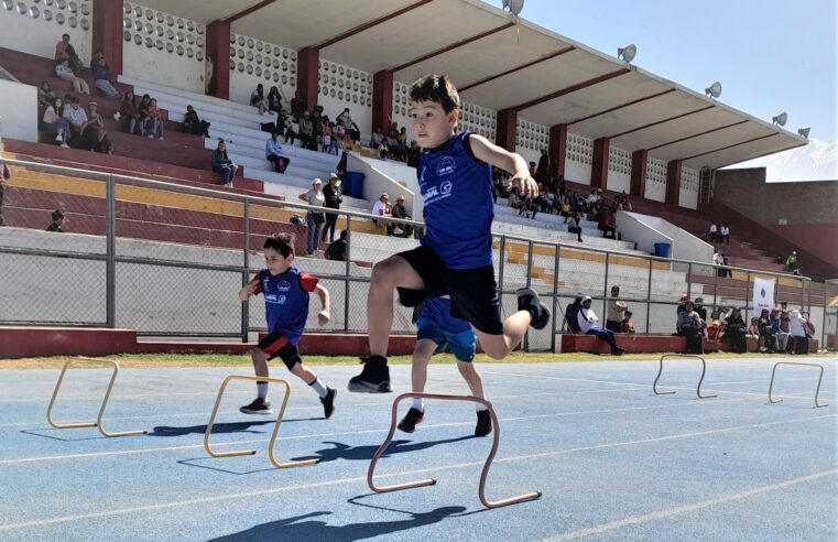 I Festival de Miniatletismo para escolares en el coliseo Arequipa