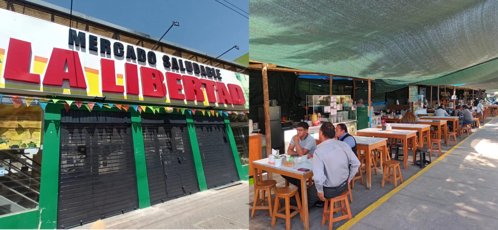 Comerciantes invaden las calles ante remodelación del mercado La Libertad  