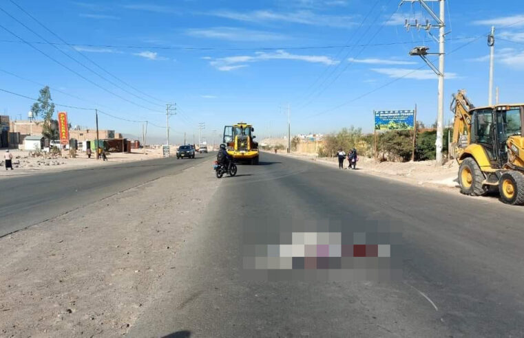 Atropellan a menor en autopista Arequipa-La Joya