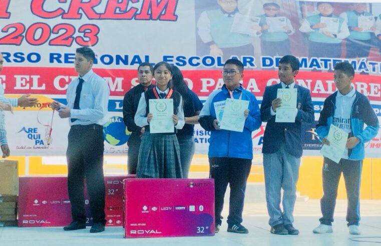 ALUMNA DEL COLEGIO A LEHNINGER, QUEDO EN SEGUNDO LUGAR DEL CONCURSO REGIONAL DE MATEMÁTICAS