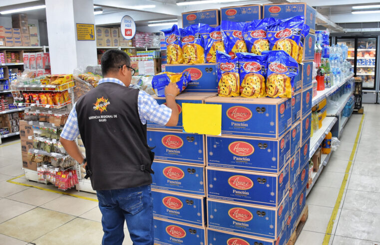 Geresa inicia inspecciones alimentarias ante temporada navideña 