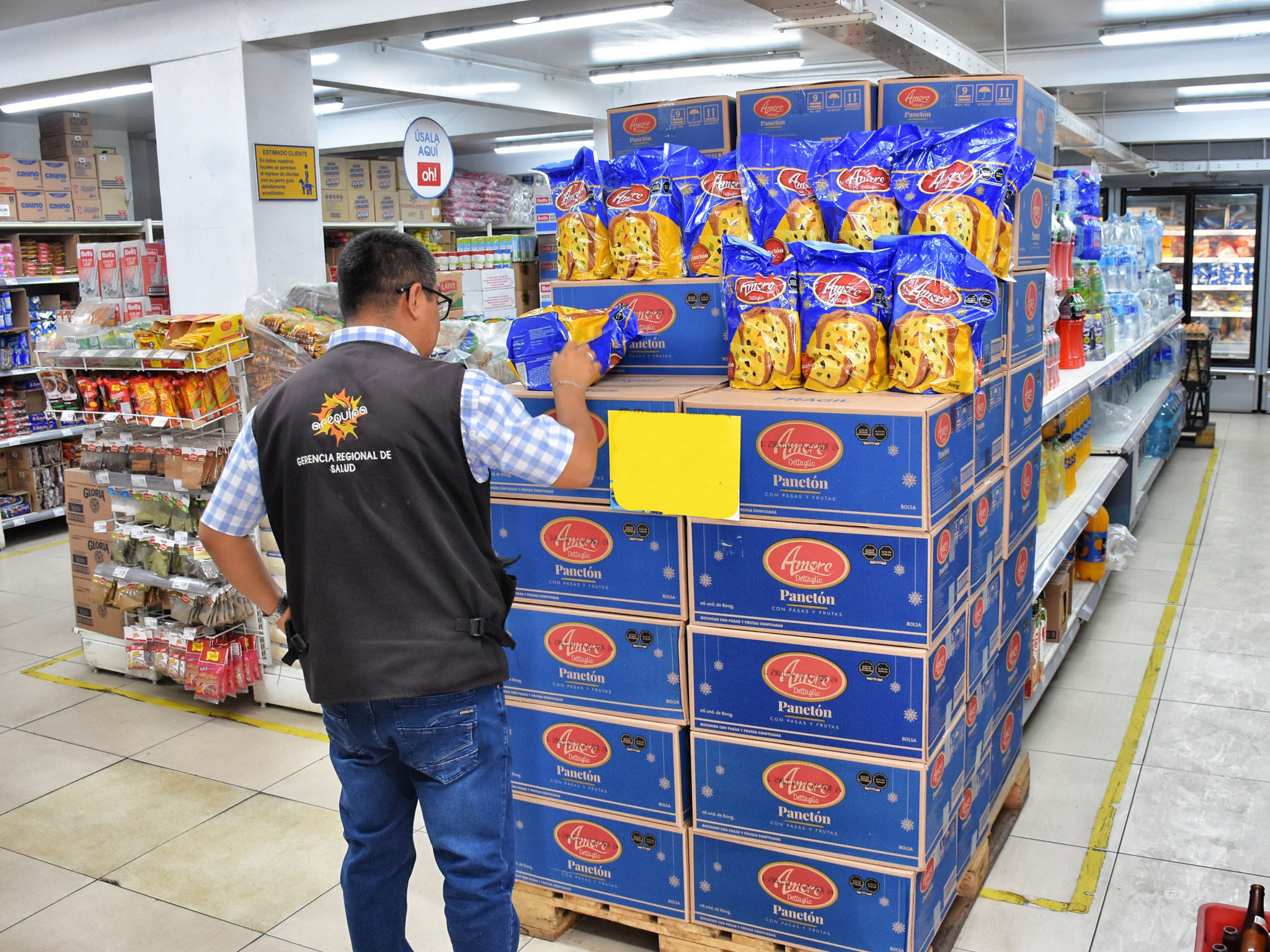 Geresa inicia inspecciones alimentarias ante temporada navideña 