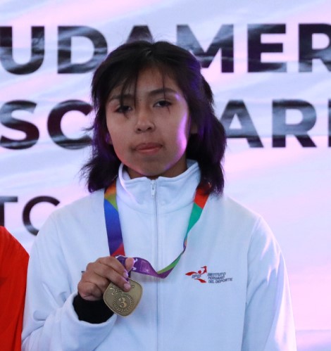 Arequipeña logró medalla de bronce en Sudamericano Escolar