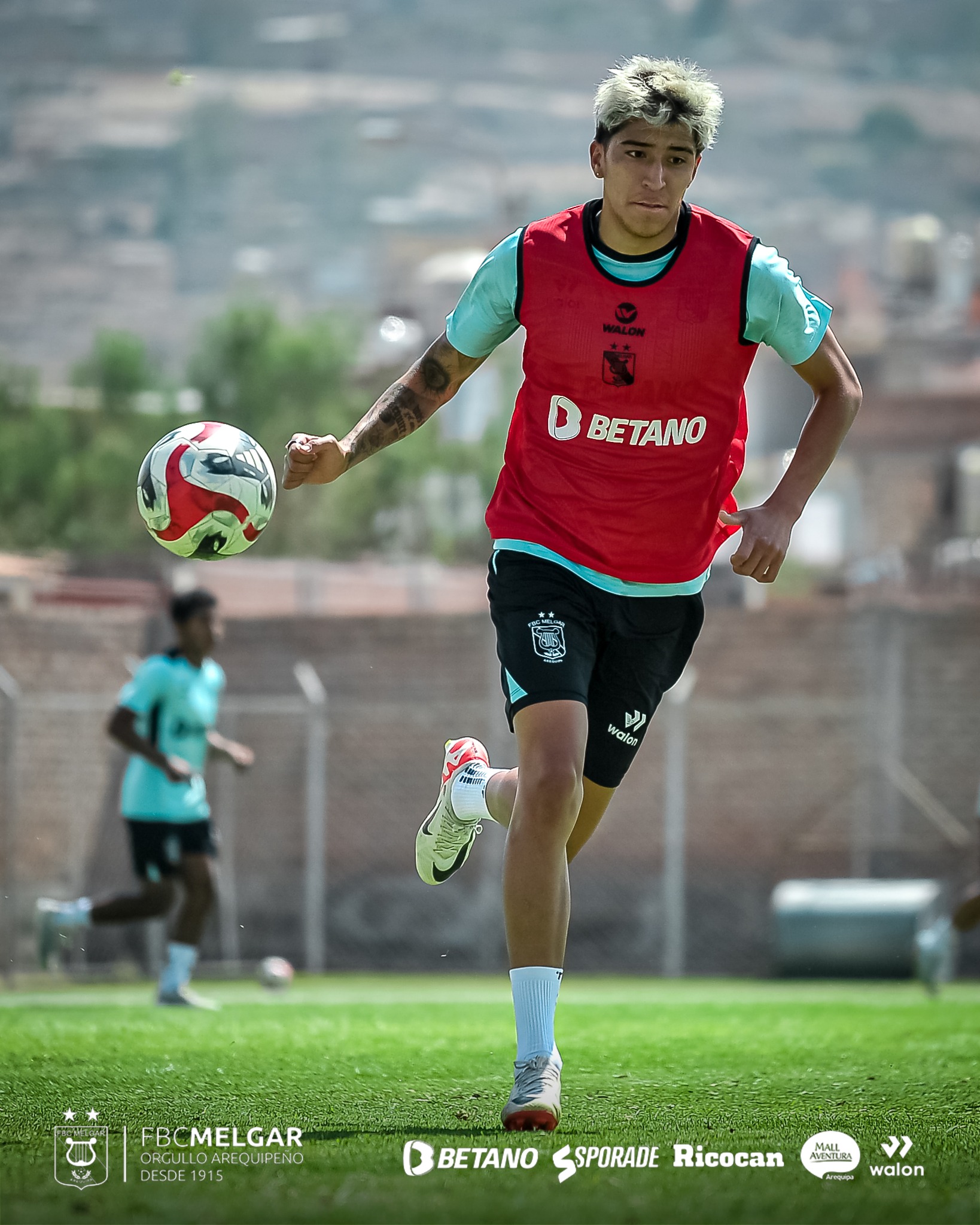 Plantel “rojinegro” no para de entrenar