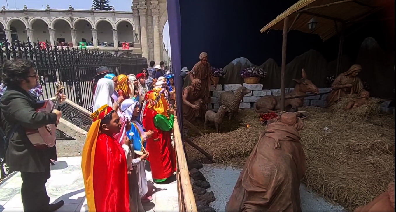 Menores cantaron con alegría al Niño Jesús en la Catedral