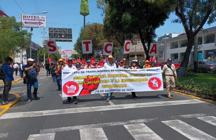 Cientos protestaron contra la criminalidad nacional y extranjera