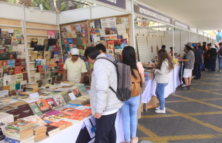 Inauguran primera edición de la Fiesta del Libro en Arequipa