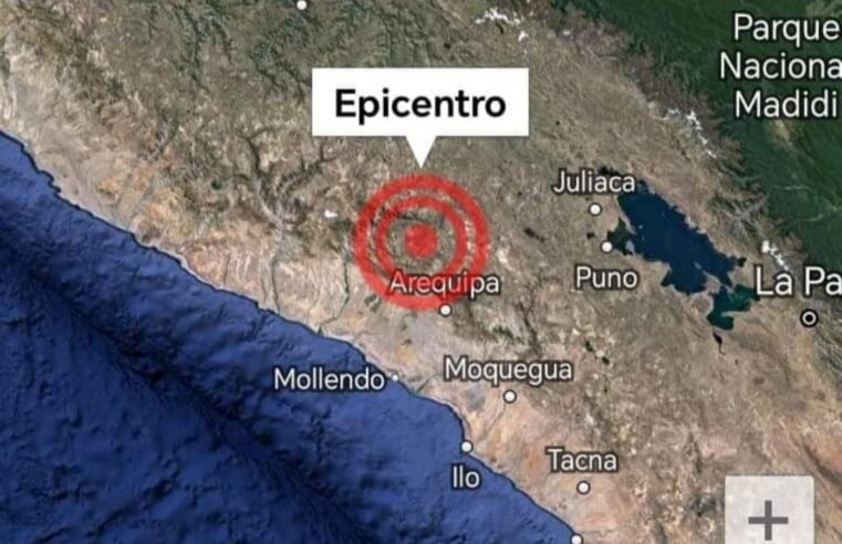 Arequipa registró tres sismos de mediana magnitud en las últimas 24 horas