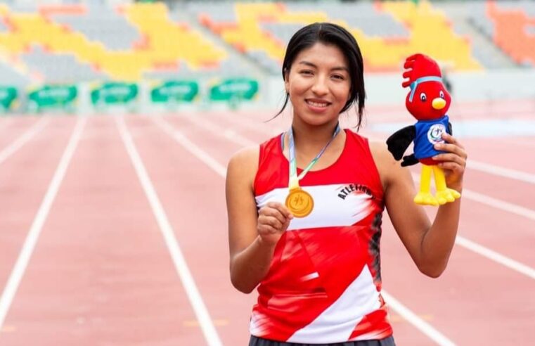 Atleta Rocío Andía busca superar a su hermana