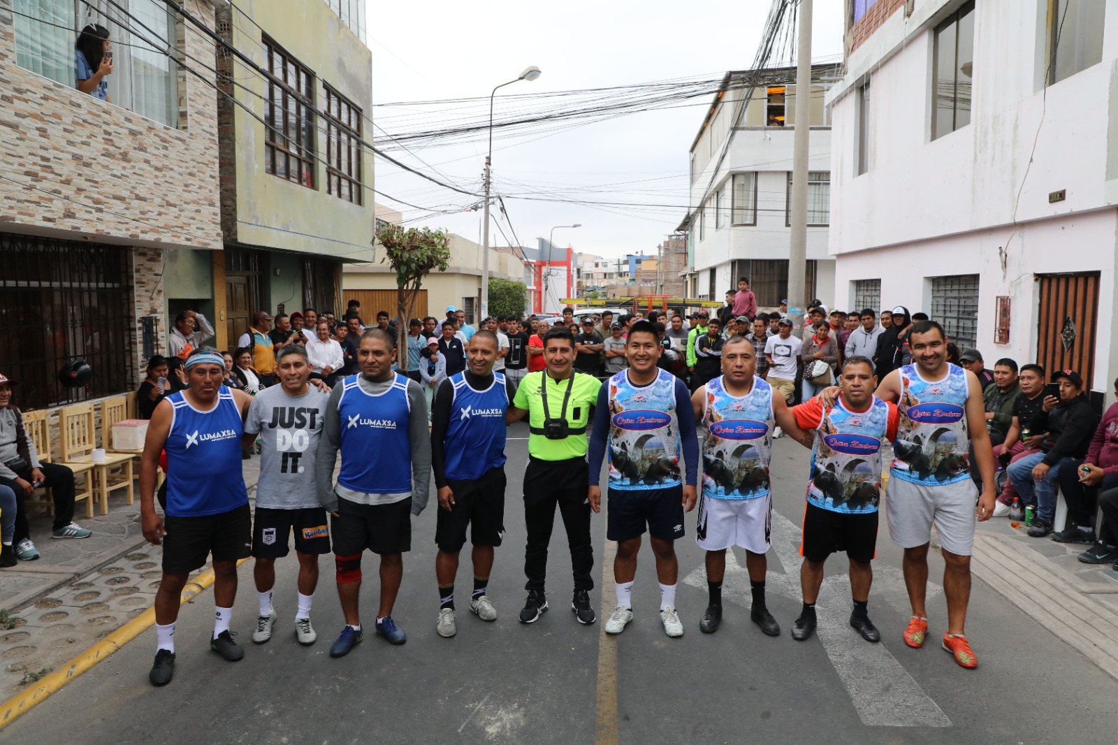 “El Pepe” y el “Pato” fueron protagonistas de fulbito de la calle