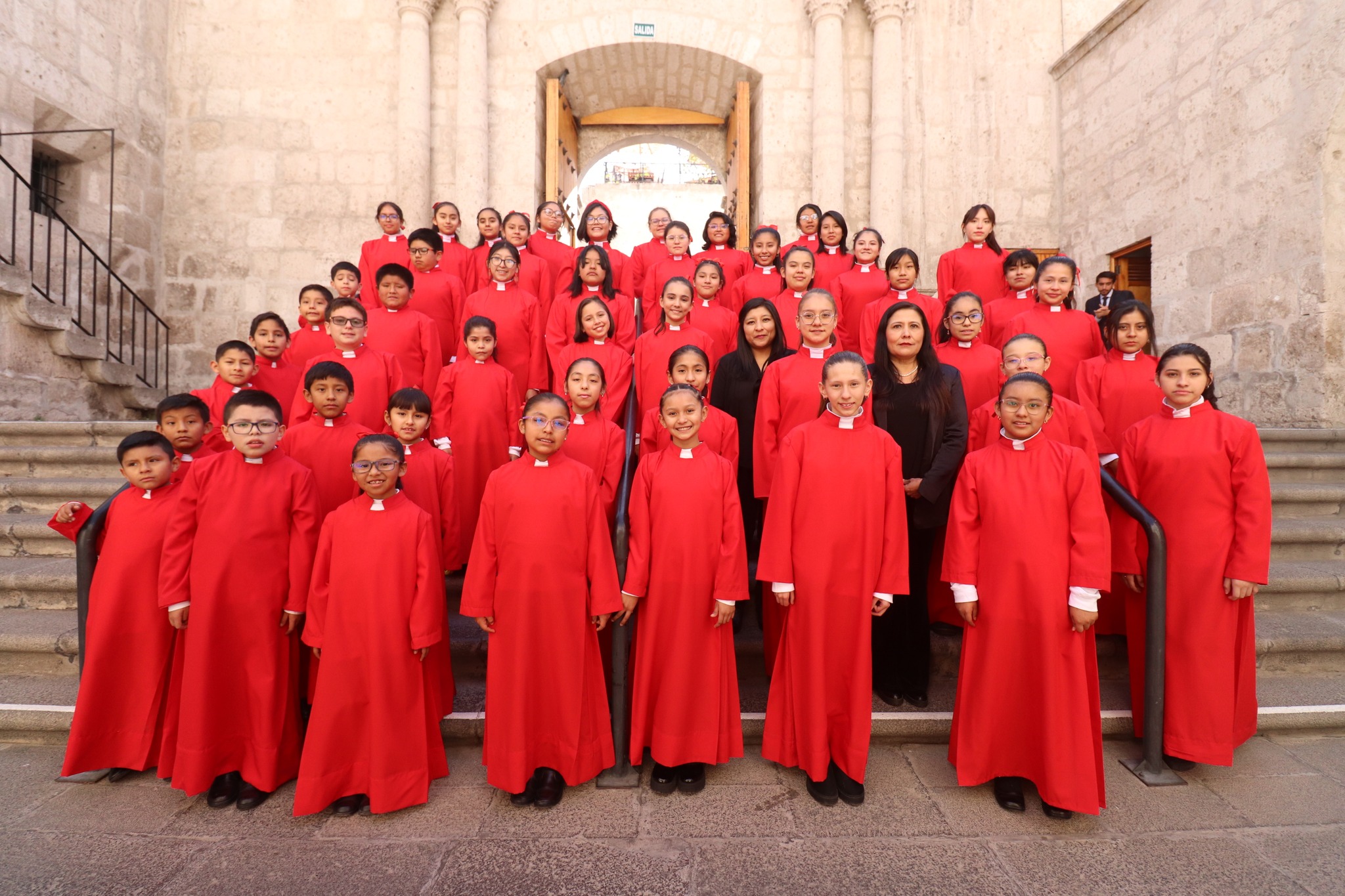 Las voces angelicales del Coro de Niños de la Catedral