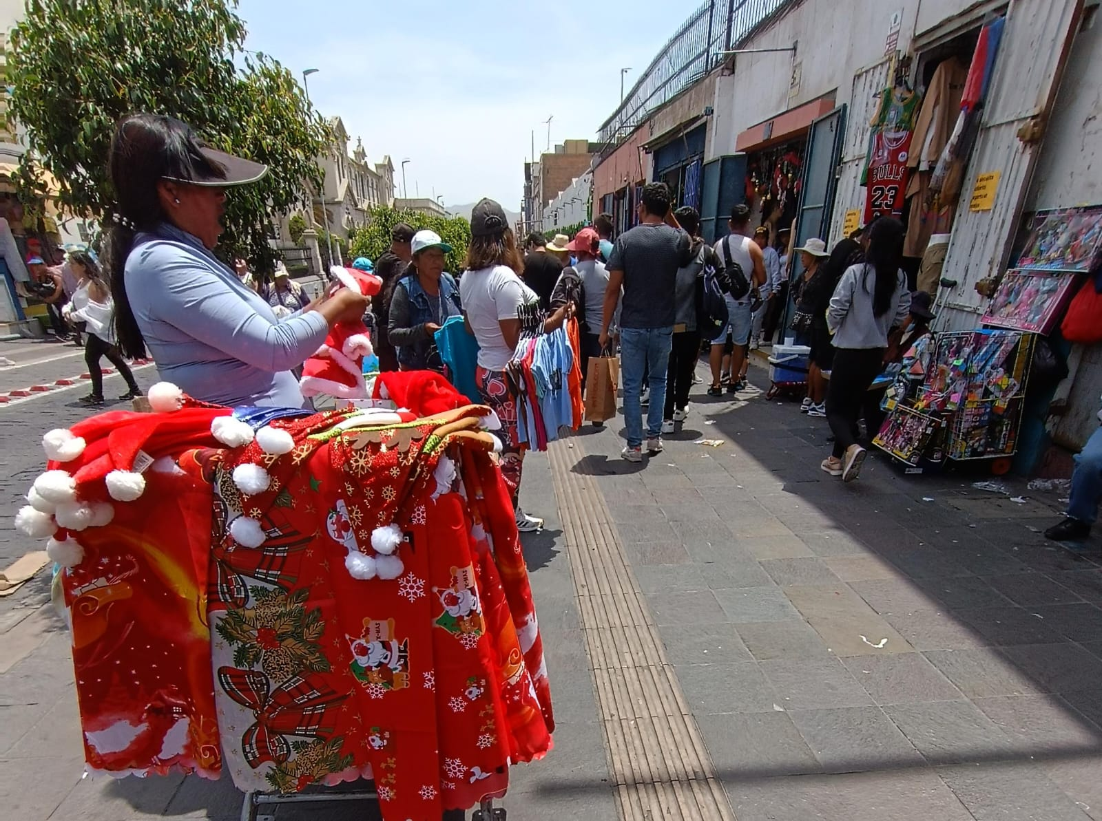Comerciantes ambulantes toman las calles de Arequipa 