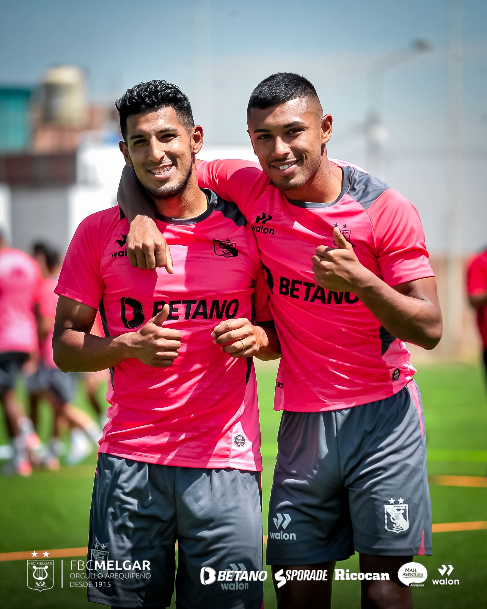 Bordacahar y Orzán peruanos antes de empezar la Liga 1