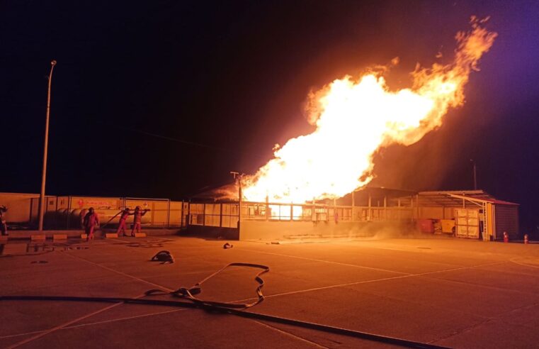 Incendio de grandes proporciones causó daños en hospital de Macusani