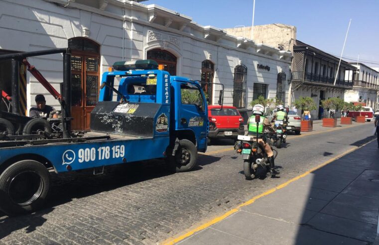 Más de mil vehículos fueron internados en depósito