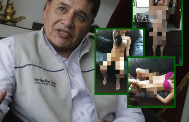 Víctor Hugo niega que imágenes de mujeres desnudas sean de su gestión