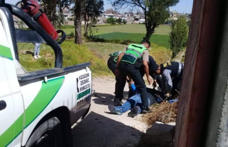 Hallan a varón sin vida en la avenida Parra