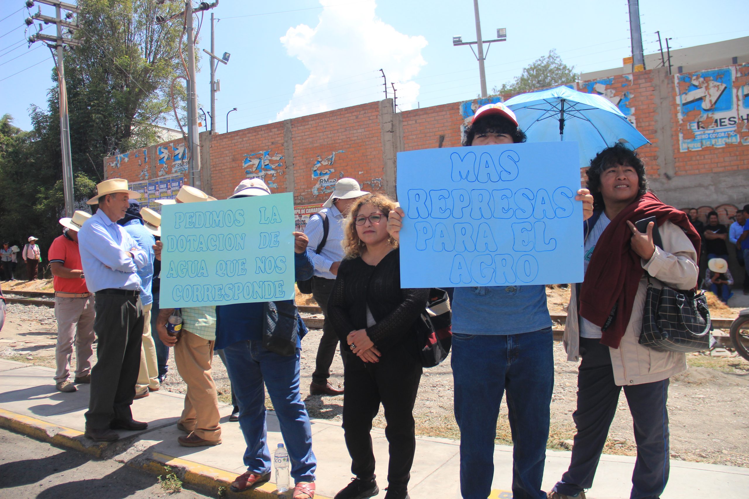 Asociación de regantes de La Joya denuncian mala distribución de agua