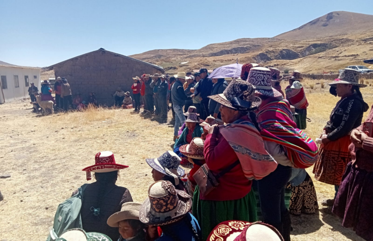 Cayarani solicita apoyo para resolver problemas limítrofes con Cusco