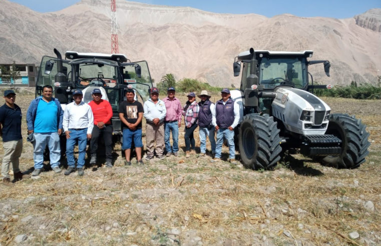 Arequipa: Gore adquiere maquinaria para fortalecer asistencia agrícola