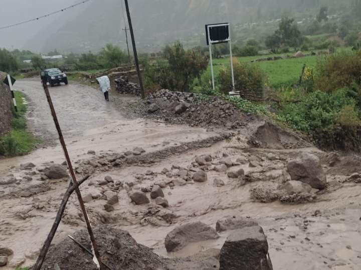 Senamhi alerta que lluvias continuarán en la región