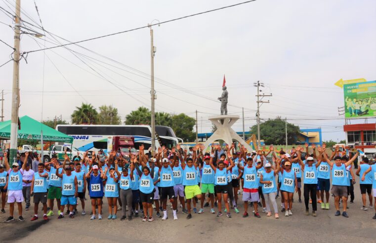 Organizan maratón por el 72 aniversario del distrito La Joya