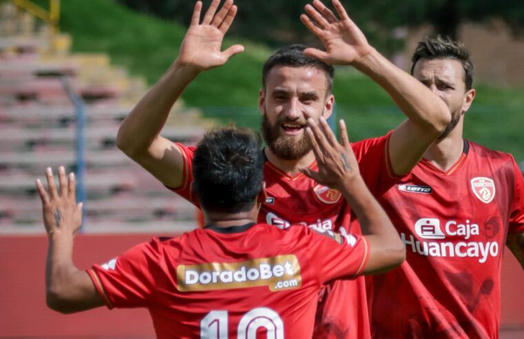 Sport Huancayo goleó y tomó la punta del campeonato