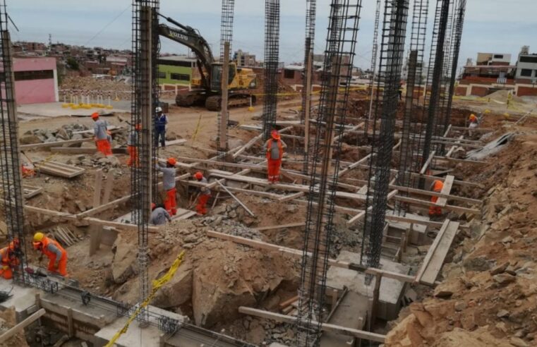 El sector construcción registra crecimiento del 3,8 % este año