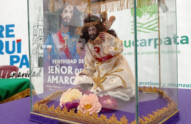 Preparativos listos para la festividad del Señor de la Amargura.