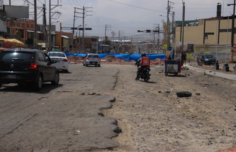 Calle sin asfaltar dificultará transitabilidad en obra Bicentenario