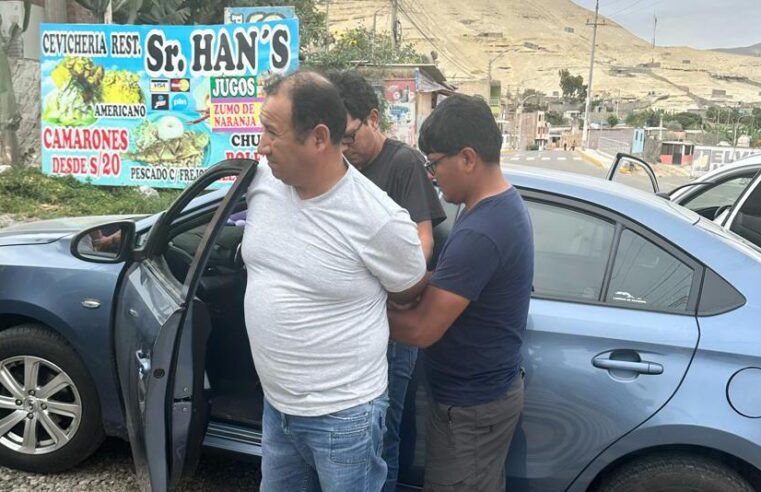 Arequipa: Detienen a policía que pidió coima de S/ 2 mil a un excolega