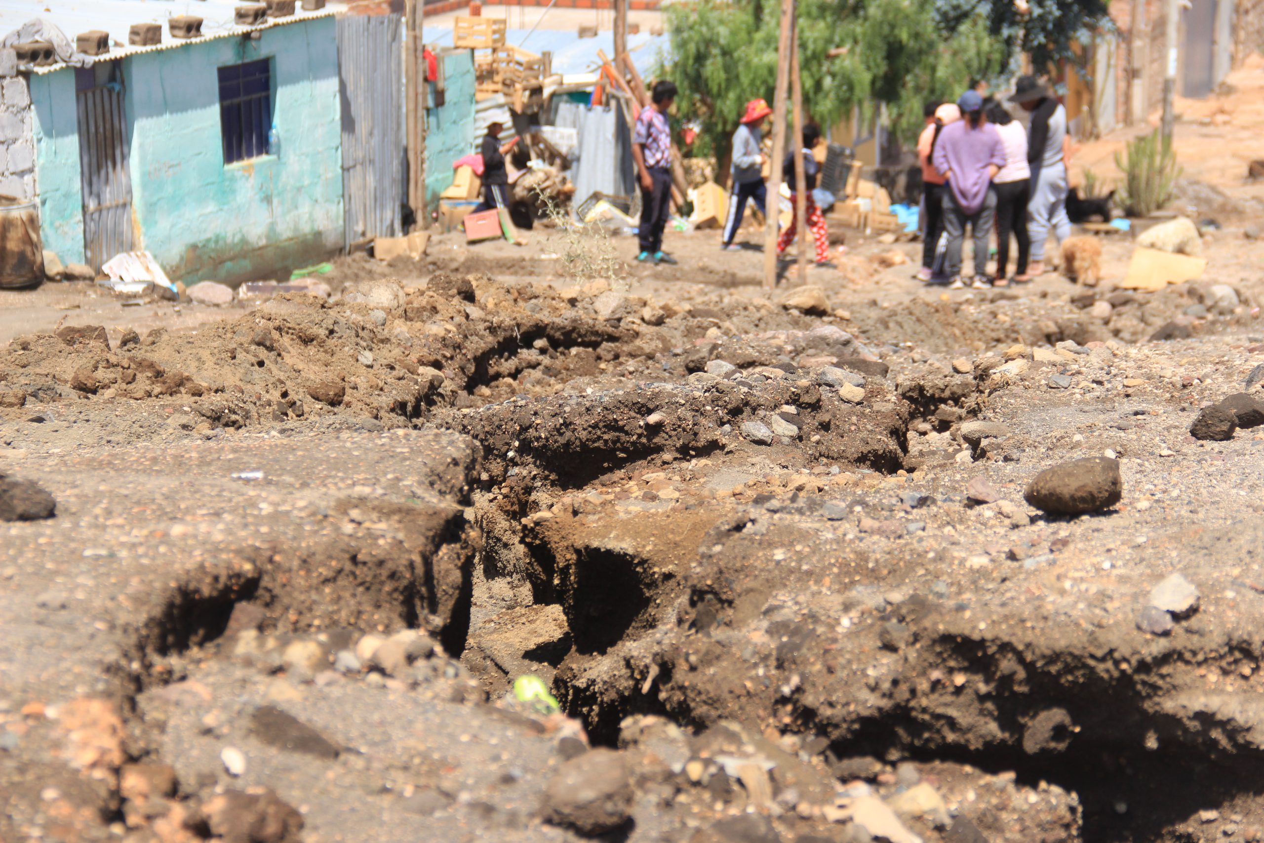 Seis distritos en alerta roja ante precipitaciones pluviales