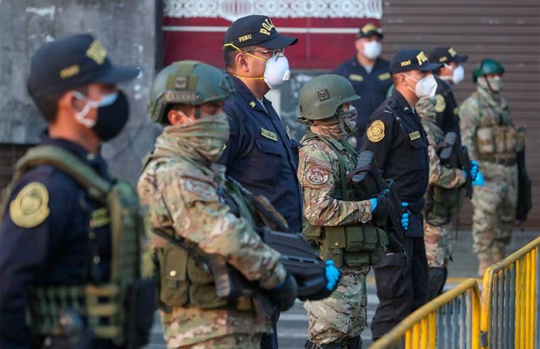 Control del orden interno en provincia de Pataz estará a cargo de FF. AA.