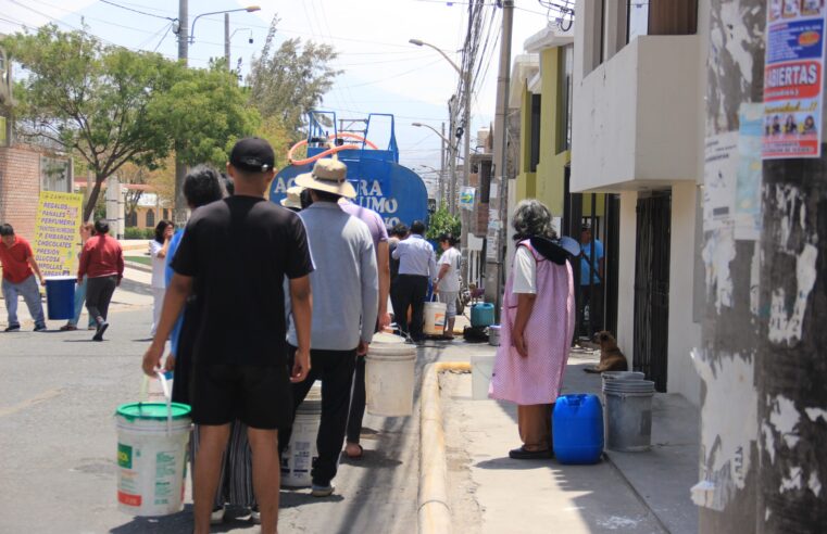 Sedapar restringirá el agua por 24 horas desde mañana 