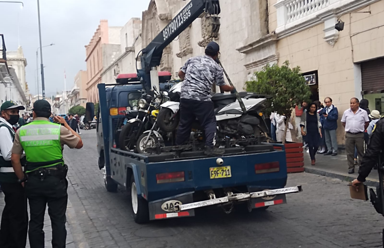 Incautaciones a vehículos se duplican en Arequipa