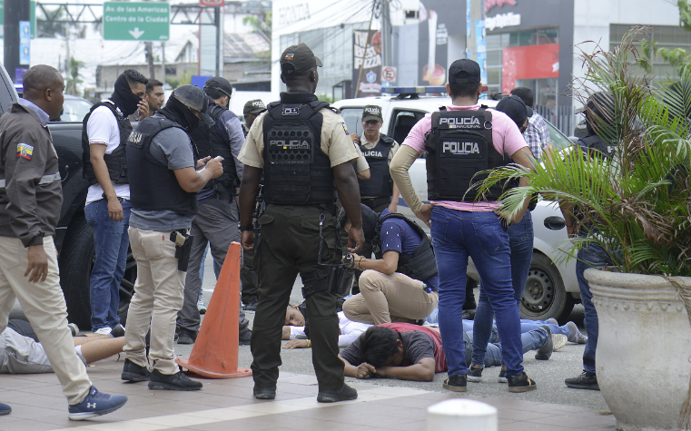 Más de 5 600 detenidos en Ecuador en 26 días de «conflicto armado»