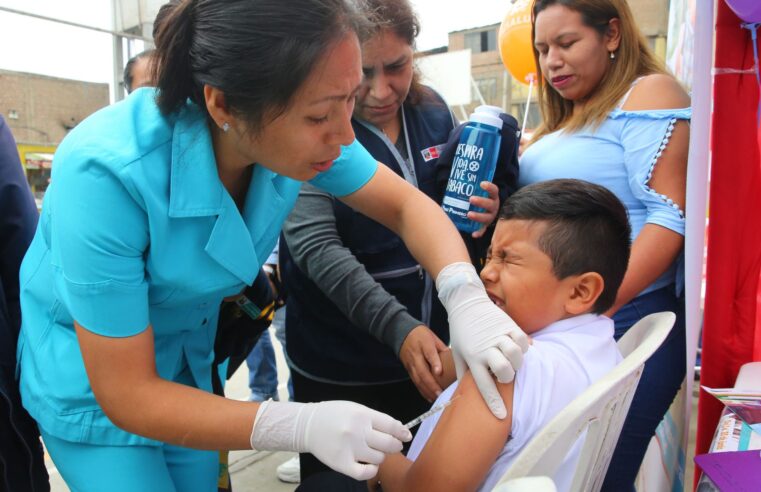 El 38% de niños sin refuerzo contra el sarampión están en Arequipa y Caylloma