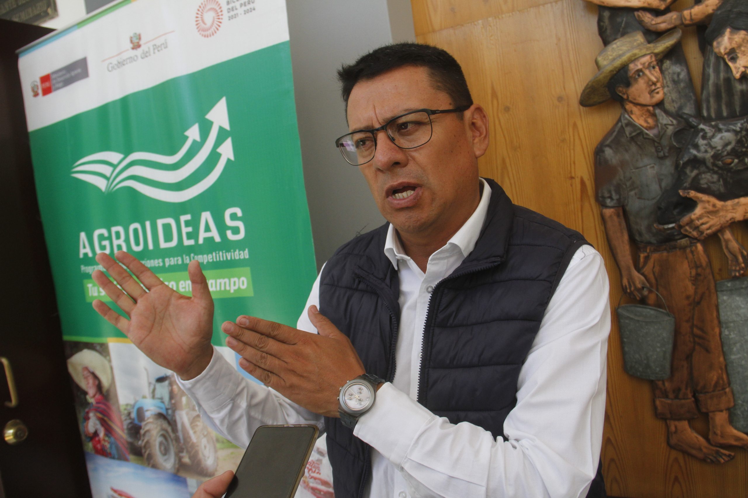 Alrededor de 40 mil agricultores beneficiados con Agroideas en Castilla