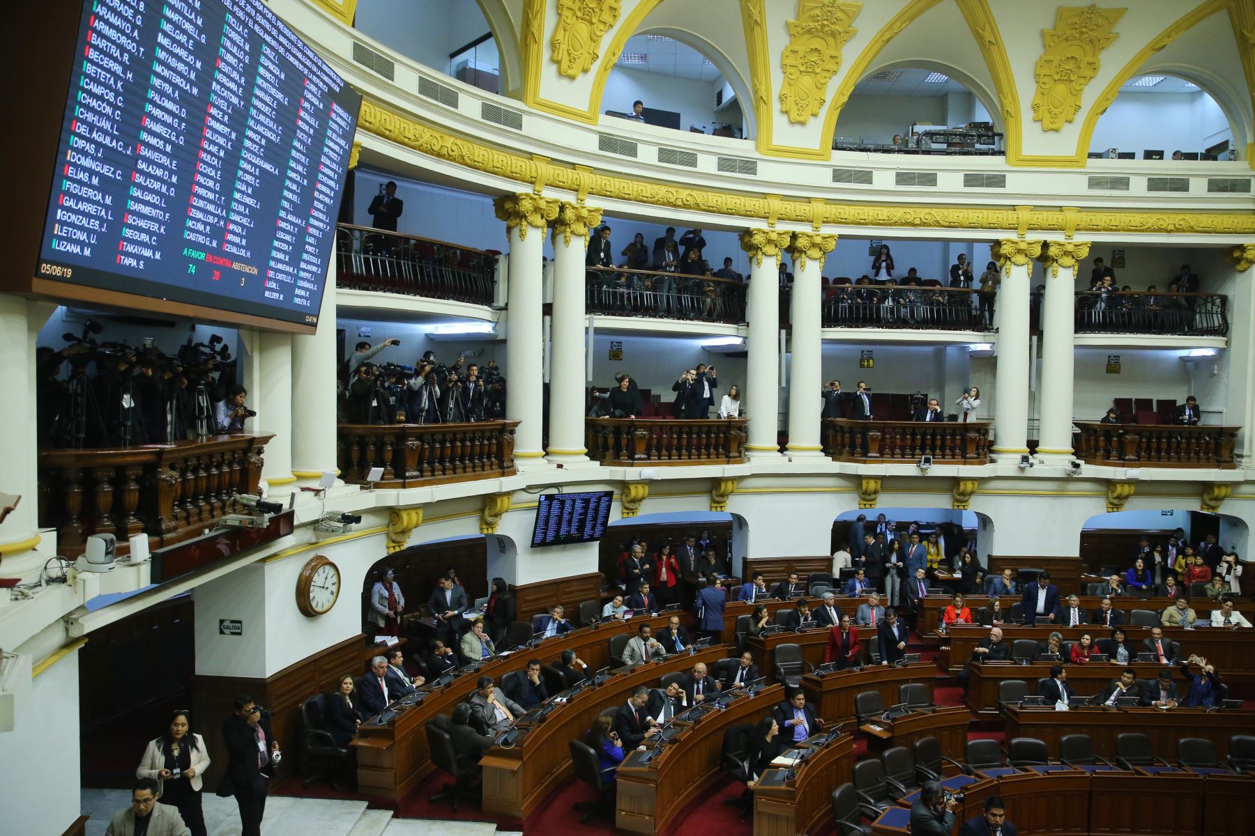 Congreso decidirá hoy retorno a la bicameralidad