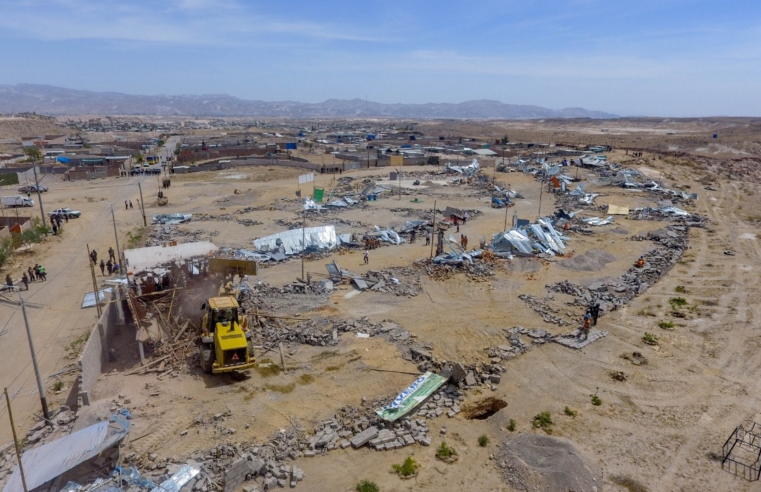 Continuarán con recuperación de terrenos invadidos en Cono Norte