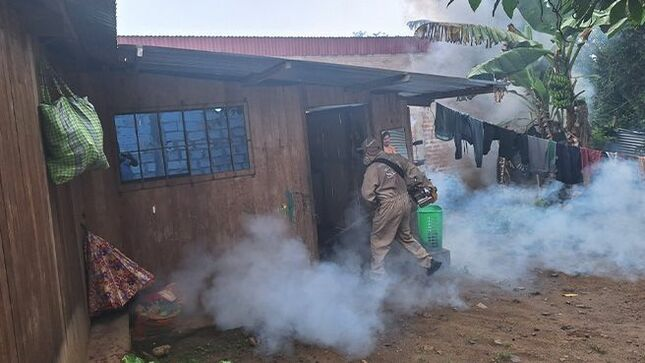 Minsa intensifica acciones contra el dengue en la selva central