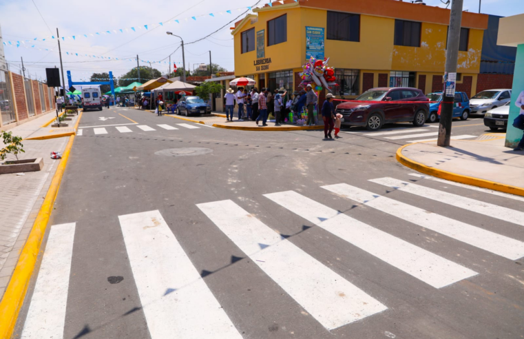 Municipalidad inaugura obra de mejoramiento vial en San Isidro