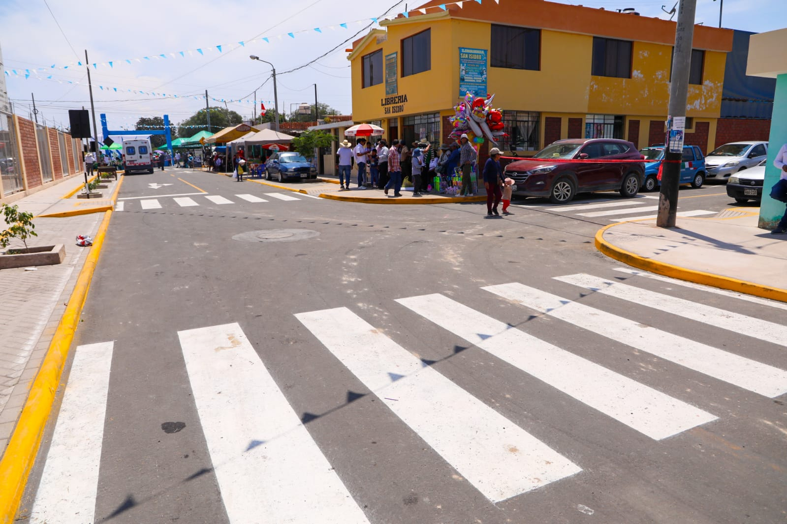 Municipalidad inaugura obra de mejoramiento vial en San Isidro