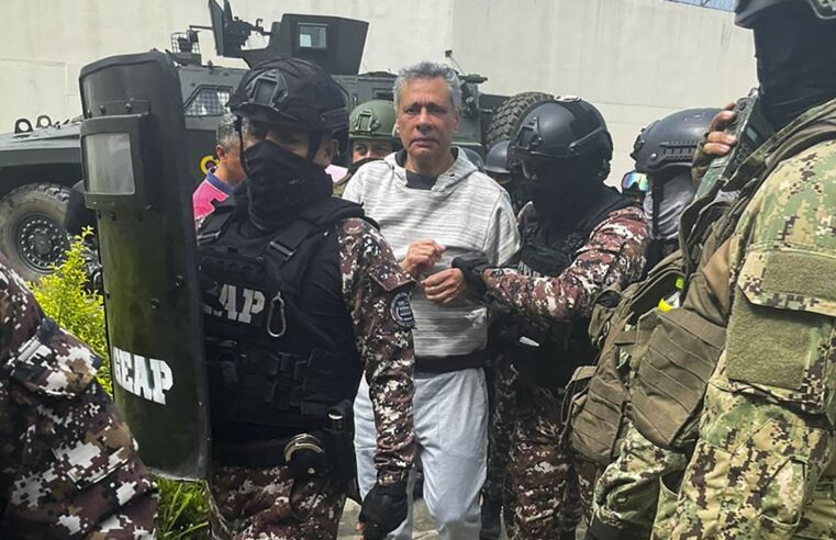 Un tribunal de Ecuador declaró «ilegal» y «arbitraria» la detención del exvicepresidente Jorge Glas.