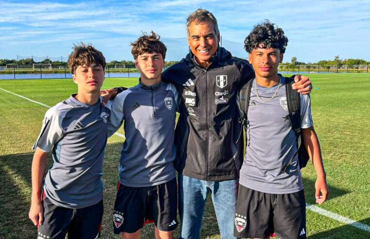 «Chemo» busca a los talentos del fútbol en el extranjero