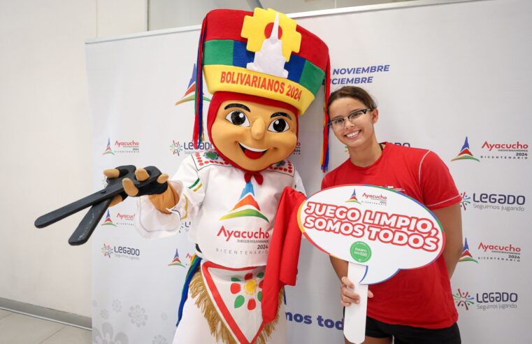Ayacucho destacó el Día del «Juego Limpio» por los Bolivarianos