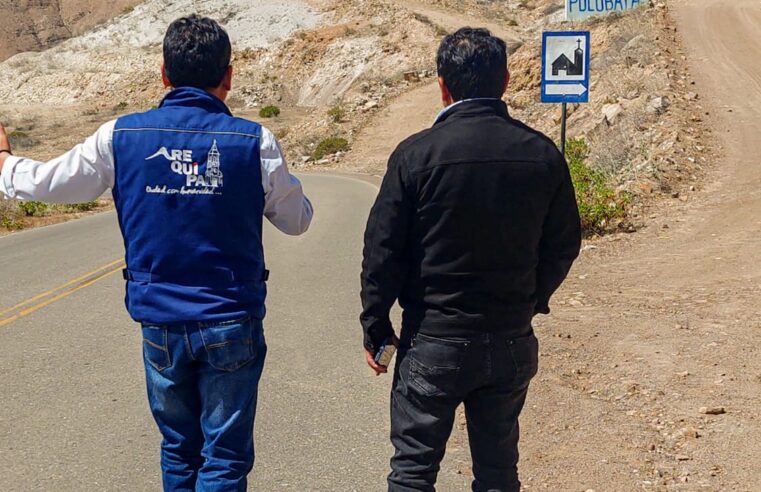 Instalarán puntos de control en el recorrido a Chapi