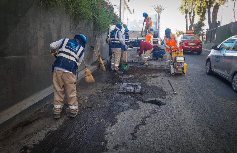 Intensifican obras de recuperación de la avenidas del Cercado