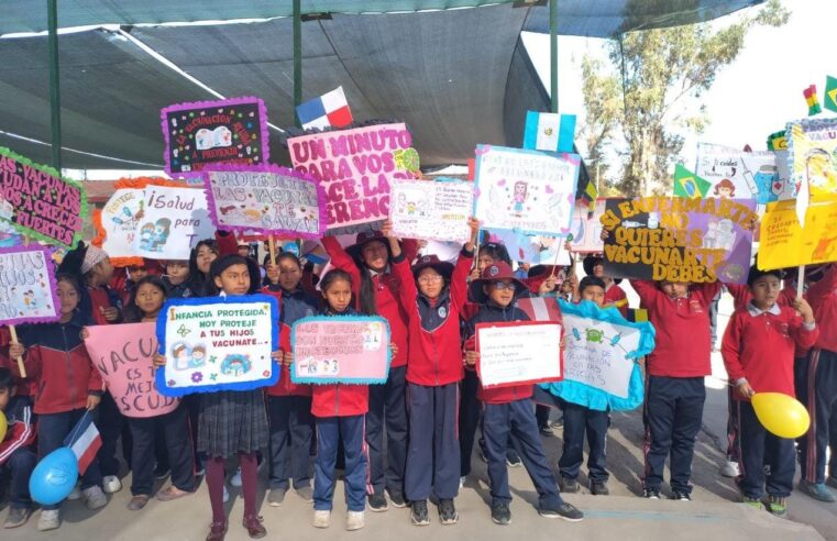 Protegerán a 17 mil personas en la Semana de la Vacunación