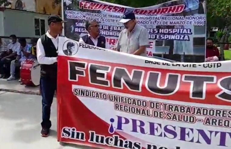 Trabajadores del sector Salud anuncian protesta el 16 de abril